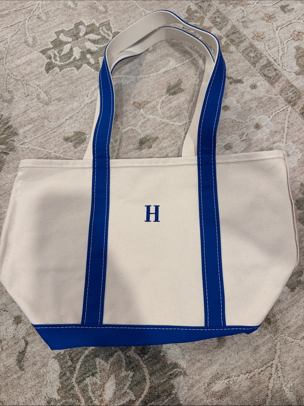 LLBean boat tote